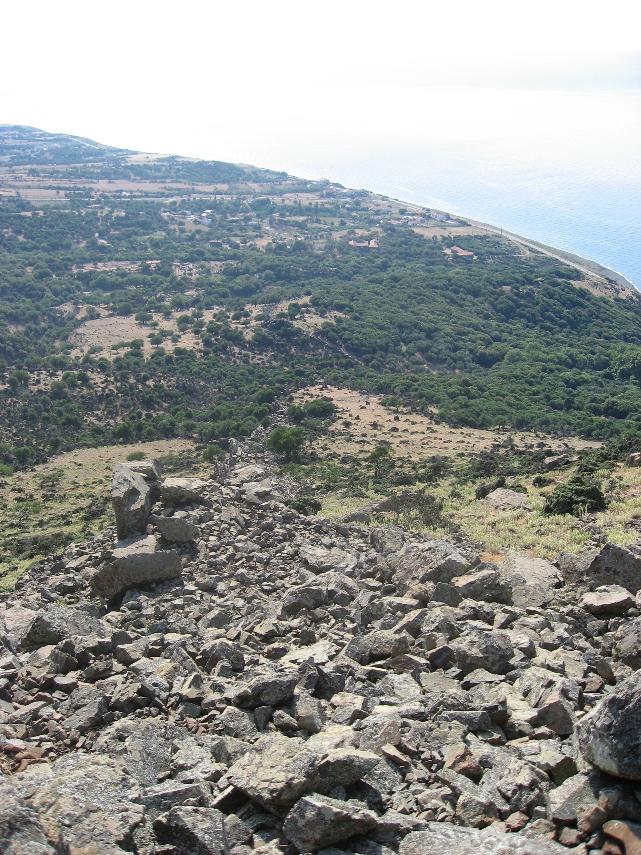The worst part about getting to the top is realizing you have to climb back down...