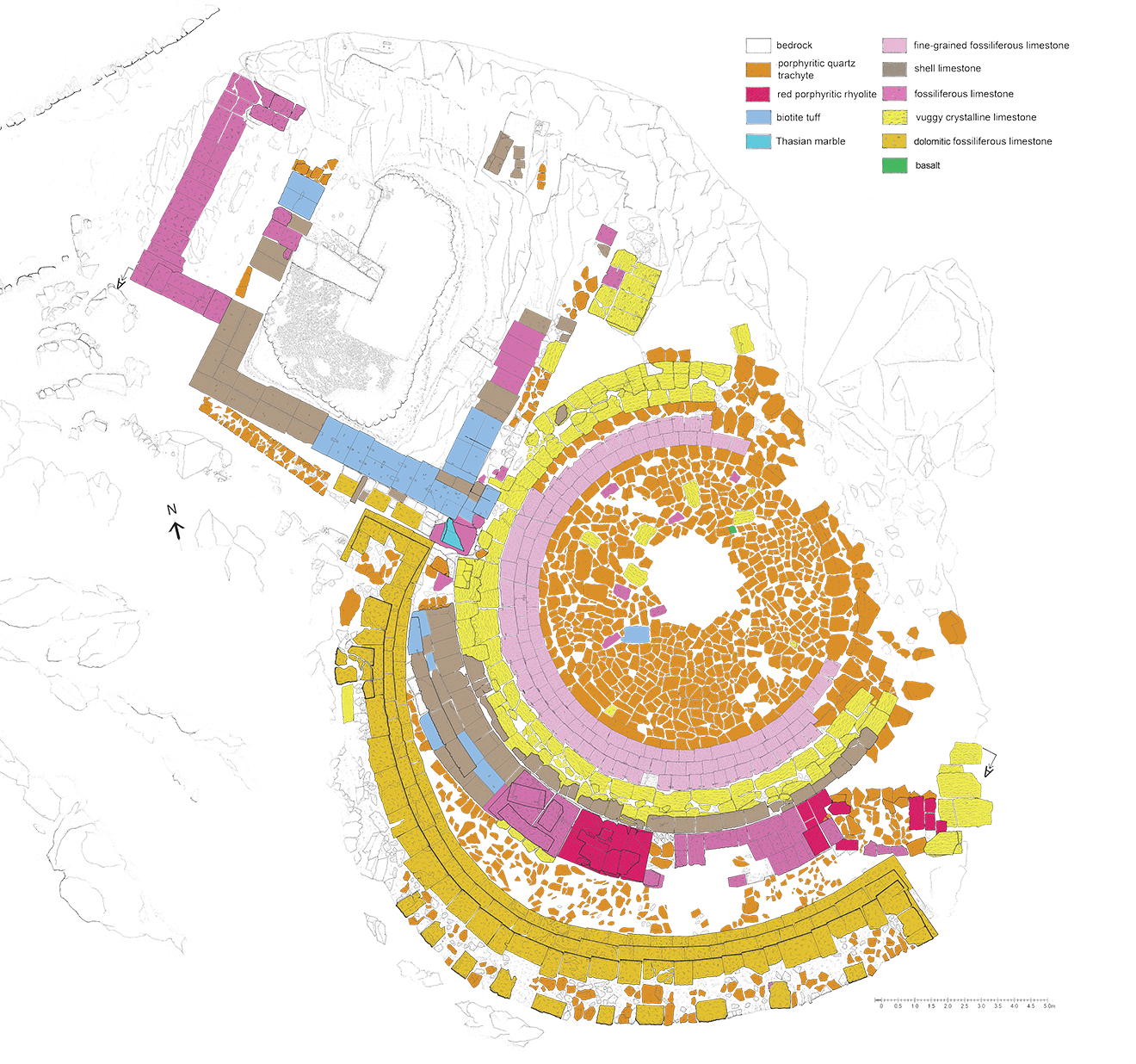 Geology and Geomorphology in the Sanctuary of the Great Gods